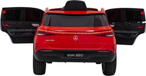 Elektrické autíčko Mercedes Benz EQA 250 červené
