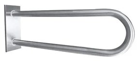 Podporné madlo 10x25 cm nerez/strieborné