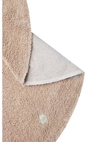 Svetloružový prateľný ručne tkaný bavlnený detský koberec ø140 cm Round Dot Rose – Lorena Canals