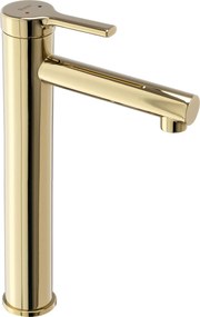 Rea Pixel, vysoká umývadlová batéria h-275, zlatá lesklá, REA-B6215