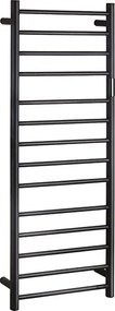 Bemeta Design Elektrický kúpeľňový radiátor / sušiak uterákov 450x1320mm, 180W, čierna - 704151050
