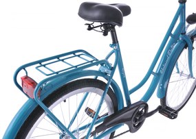 KOZBIKE Mestský bicykel Holand Retro 26K3 1 prevodový Tyrkysový 26" 19" 2023
