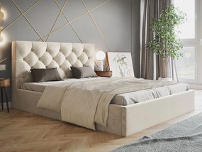 PROXIMA.store - Dizajnová čalúnená posteľ ELLIE ROZMER: 120 x 200 cm