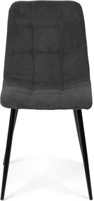 Set - 4 ks Jedálenská stolička AVENBERG ARDEN, sivá