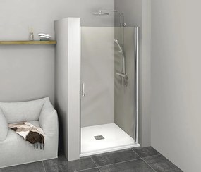 Polysan Polysan, ZOOM štvorcová sprchová zástena 700x700mm, rohový vstup, ZL4715L-02