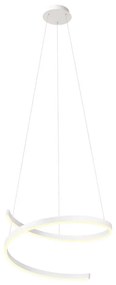 Redo 01-4013 - LED stmievateľné závesné svietidlo na lanku SCROLL LED/38W/230V biela