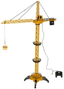 KIK Diaľkovo ovládaný stavebný žeriav RC s hákom, 128 cm