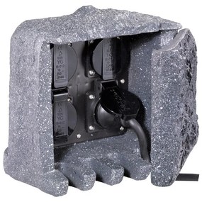 Vonkajšie svietidlo (výška 2 cm) Garden socket – Trio