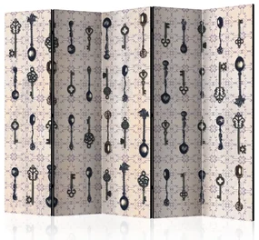 Artgeist Paraván - Retro Style: Silver Spoons II [Room Dividers]