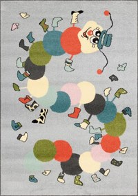 Detský koberec Funky Top Ivo sivý