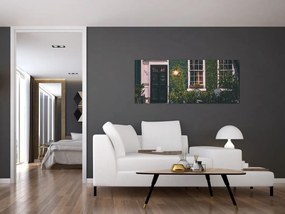Obraz - Doma z prechádzky (120x50 cm)
