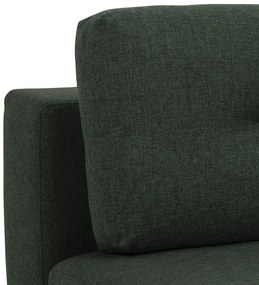 Dvoumístná rozkládací pohovka Malling tmavě zelená