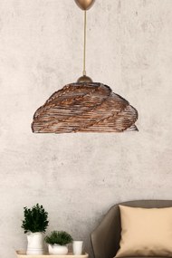 Závesný luster SH200 hnedý