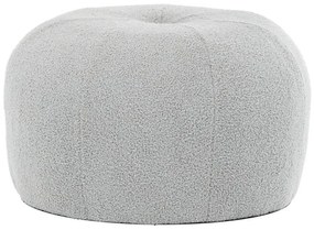 Taburet AK-307 GREY2 šedá Bouclé látka