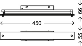 Briloner 2240-018- LED Stmievateľné kúpeľňové osvetlenie zrkadla LED/5W/230V IP44