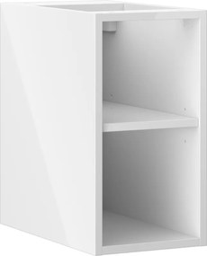 Mexen Box-A, otvorená skrinka s policou 25 cm, lesklá biela, 91AX2-0250-470-0-00