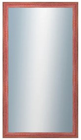 DANTIK - Zrkadlo v rámu, rozmer s rámom 50x90 cm z lišty LYON červená (2707)