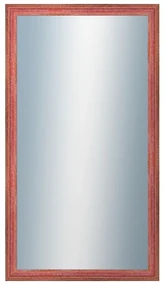 DANTIK - Zrkadlo v rámu, rozmer s rámom 50x90 cm z lišty LYON červená (2707)