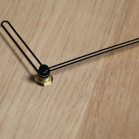 Elegantné hodiny na stenu WOOD OAK 2