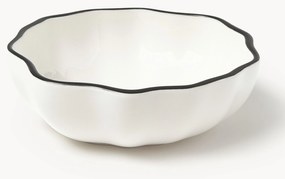 Porcelánové misky's vlnitým okrajom Bia, 4 ks