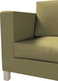 Poťah na sedačku Karlanda  (pre 3 osoby,nerozkladacia,krátky) farba produktu zelená látka zapletaná