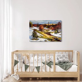 Obraz - Príchod jari (90x60 cm)