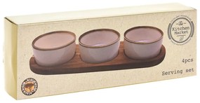 Keramická servírovacia miska Trixie 29x10x5 cm sada 3ks