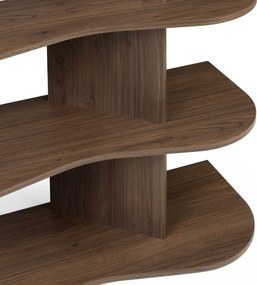 Nízká knihovna Rheo 160 cm ořech Villa
