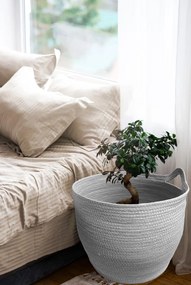 Tutumi Tutumi, súprava prírodných košíkov 3ks BOHO YT21B-35, šedá, HOM-02808