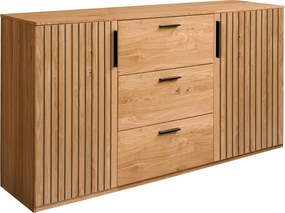 XXXLutz KOMODA, dub, farba duba, 147/94/42 cm Linea Natura - Komody - 000891002603