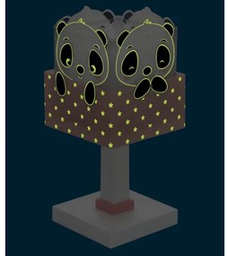 Dalber 63161S - Detská lampička PANDA 1xE14/40W/230V ružová