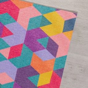 Flair Rugs, Kusový koberec Match Axel Geo Multi, 120x170, viacfarebná, chodba / predsieň
