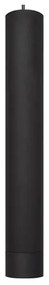LED Luster na lanku TUBA 1xGU10/4,8W/230V čierna