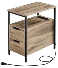 Príručný stolík so zásuvkami LET325K01