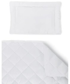 Celoročný detský set prikrývky a vankúša do detskej postieľky 100x135 cm Stitched – Bonami Essentials