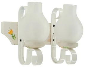 Brilagi - Nástenné svietidlo QUEEN 2xE14/40W/230V buk/krémová