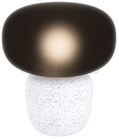 EGLO Dizajnová stolná keramická lampa CAHUAMA, 1xE27, 40W, bieločierna, šedá