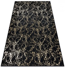 Kusový koberec Acena čiernozlatý 160x220cm