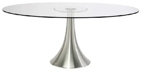 Grande Possibilita jedálenský stôl 180x120 cm sklo/chróm