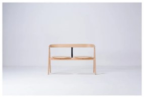 Prírodná lavica z dubového dreva Gazzda Ava