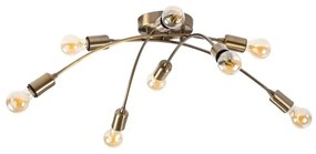 Prisadený luster BANANA 8xE27/40W/230V