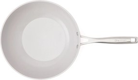 Elmich Nepriľnavá keramická panvica wok Zen Ø 28 cm – hnedá
