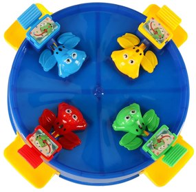 KIK Skákacia hra hladné žaby 4 hráči