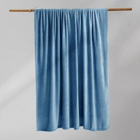 Tmavomodrá deka z mikrovlákna DecoKing Mic, 160 x 210 cm