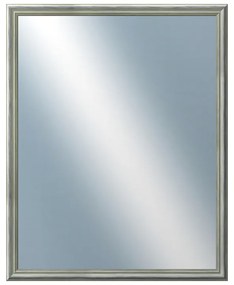 DANTIK - Zrkadlo v rámu, rozmer s rámom 40x50 cm z lišty Y-ka modrá linka (3131)