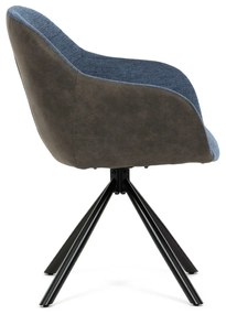 Sada jedálenských stoličiek s vratným mechanizmomDCH-Y1143 BLUE2, 2 ks