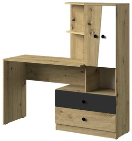 Písací stôl Nero 11 150 – Čierna Mat