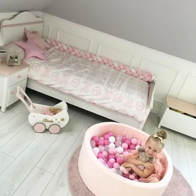 Meow, Suchý bazén ružový s 200 guličkami