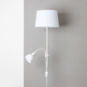 Brilagi - Stojacia lampa CERIA 1xE27/100W/230V + 1xE14/25W biela