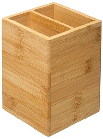 Organizér na příbory Bamby 2 přihrádky bambus